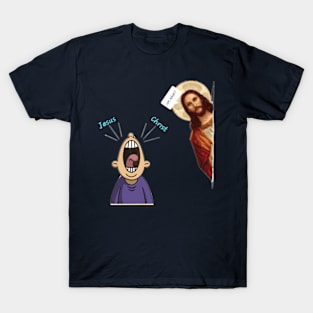 Jesus Gives Answers...Sort Of. T-Shirt